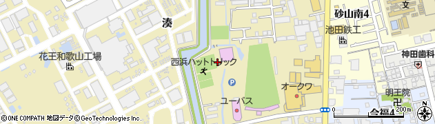 和歌山県和歌山市湊5周辺の地図