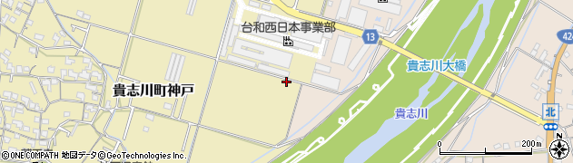 和歌山県紀の川市貴志川町神戸89周辺の地図