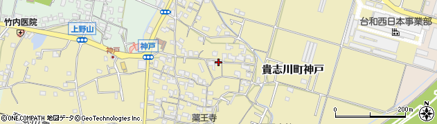 和歌山県紀の川市貴志川町神戸504周辺の地図