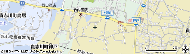 和歌山県紀の川市貴志川町神戸895周辺の地図