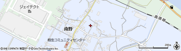 香川県東かがわ市南野50周辺の地図