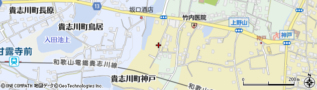 和歌山県紀の川市貴志川町神戸1031周辺の地図