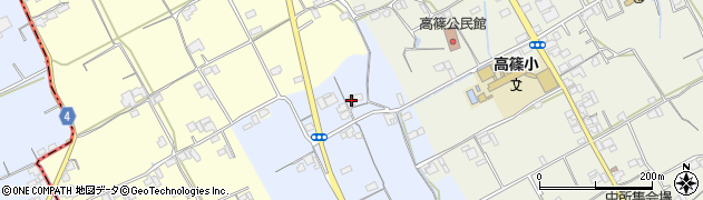 香川県仲多度郡まんのう町西高篠508周辺の地図