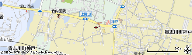 和歌山県紀の川市貴志川町神戸868周辺の地図