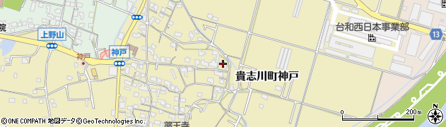 和歌山県紀の川市貴志川町神戸412周辺の地図