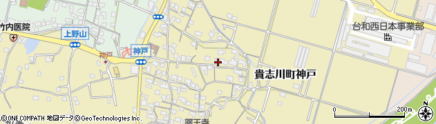 和歌山県紀の川市貴志川町神戸417周辺の地図