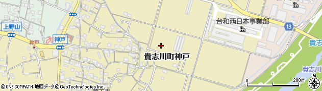 和歌山県紀の川市貴志川町神戸105周辺の地図