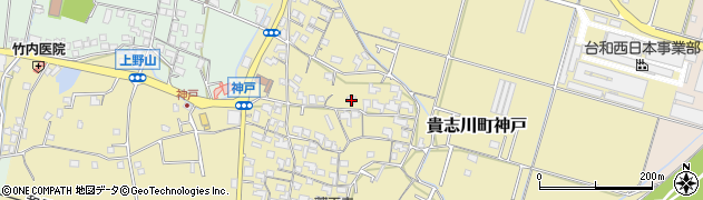 和歌山県紀の川市貴志川町神戸422周辺の地図