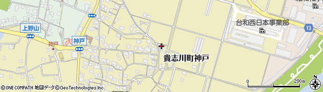和歌山県紀の川市貴志川町神戸265周辺の地図
