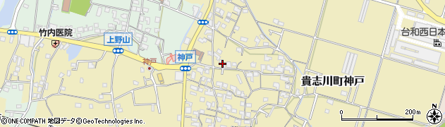 和歌山県紀の川市貴志川町神戸427周辺の地図