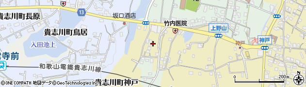 和歌山県紀の川市貴志川町神戸1018周辺の地図