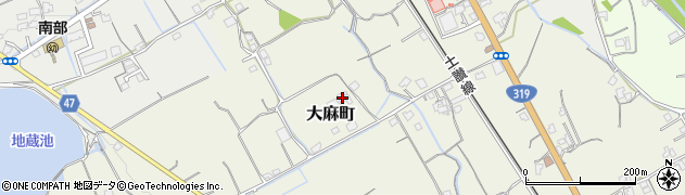 香川県善通寺市大麻町2209周辺の地図