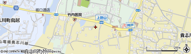 和歌山県紀の川市貴志川町神戸889周辺の地図