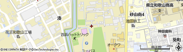 和歌山県和歌山市湊519-18周辺の地図