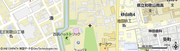 和歌山県和歌山市湊521-12周辺の地図