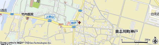 和歌山県紀の川市貴志川町神戸430周辺の地図