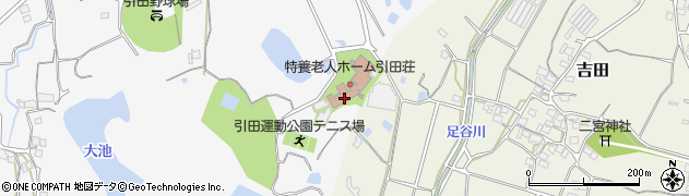 引田荘老人介護支援　センター周辺の地図