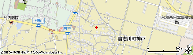 和歌山県紀の川市貴志川町神戸407周辺の地図