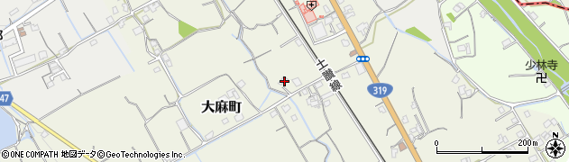 香川県善通寺市大麻町2089周辺の地図