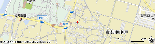 和歌山県紀の川市貴志川町神戸401周辺の地図