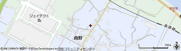 香川県東かがわ市南野87周辺の地図