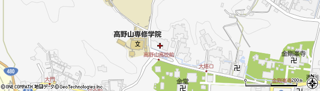 和歌山県伊都郡高野町高野山159周辺の地図