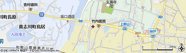 和歌山県紀の川市貴志川町神戸1015周辺の地図