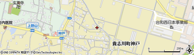 和歌山県紀の川市貴志川町神戸380周辺の地図