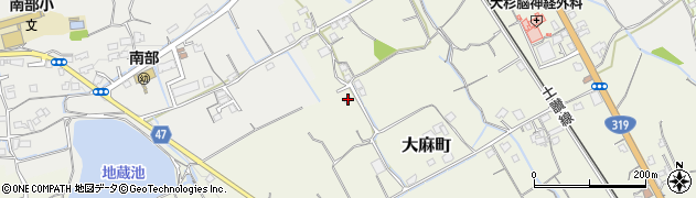 香川県善通寺市大麻町2223周辺の地図