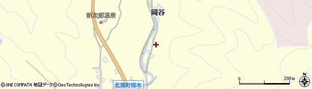 徳島県鳴門市北灘町櫛木周辺の地図