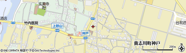 和歌山県紀の川市貴志川町神戸399周辺の地図