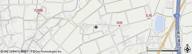 香川県三豊市三野町大見4526周辺の地図