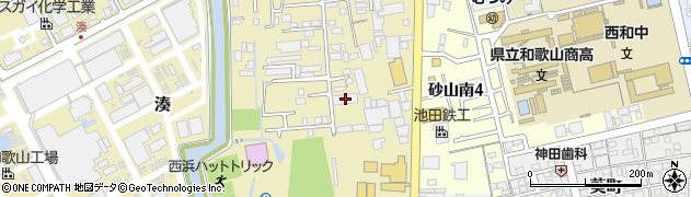 和歌山県和歌山市湊550周辺の地図