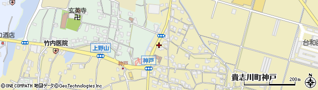 和歌山県紀の川市貴志川町神戸394周辺の地図