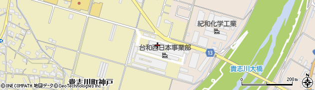 和歌山県紀の川市貴志川町神戸49周辺の地図
