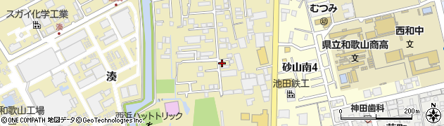 和歌山県和歌山市湊551-4周辺の地図