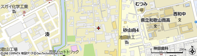 和歌山県和歌山市湊551周辺の地図