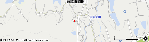 香川県丸亀市綾歌町岡田上2533周辺の地図