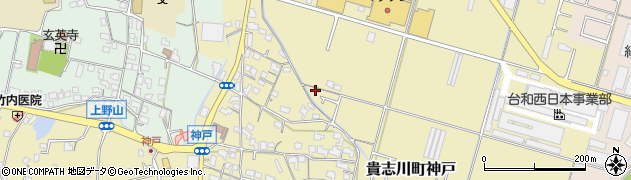 和歌山県紀の川市貴志川町神戸264周辺の地図