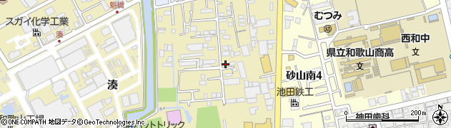 和歌山県和歌山市湊551-6周辺の地図