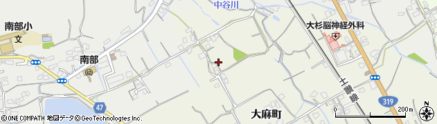 香川県善通寺市大麻町2177周辺の地図