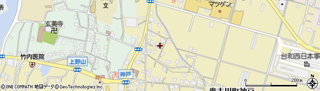 和歌山県紀の川市貴志川町神戸375周辺の地図