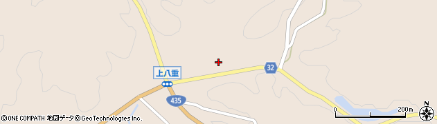 山口県美祢市秋芳町秋吉上八重1082周辺の地図