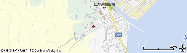 広島県呉市仁方皆実町18周辺の地図
