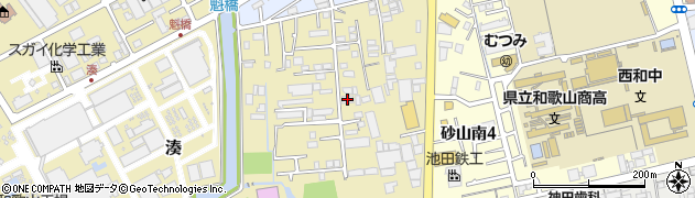 和歌山県和歌山市湊554周辺の地図