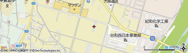 和歌山県紀の川市貴志川町神戸60周辺の地図