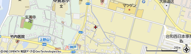 和歌山県紀の川市貴志川町神戸362周辺の地図