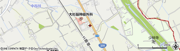 香川県善通寺市大麻町2061周辺の地図