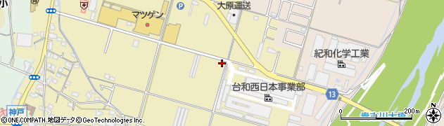 和歌山県紀の川市貴志川町神戸57周辺の地図