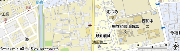 和歌山県和歌山市湊576-16周辺の地図